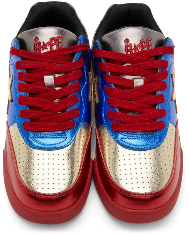 BAPE Blue Sta Low (001FWI201006I)