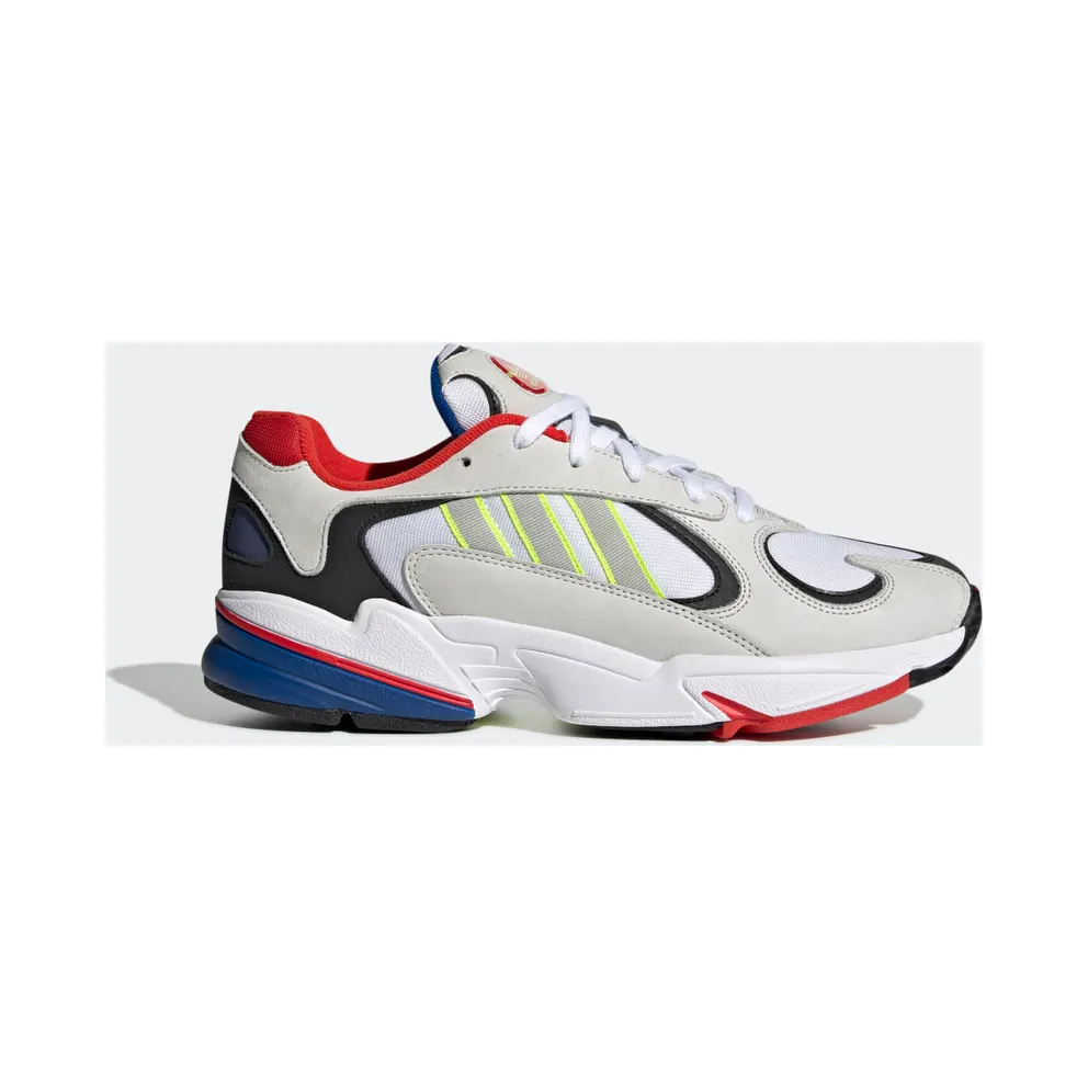 adidas Yung-1 Schuh Chalk White / Solar Yellow / Red (EH0868)