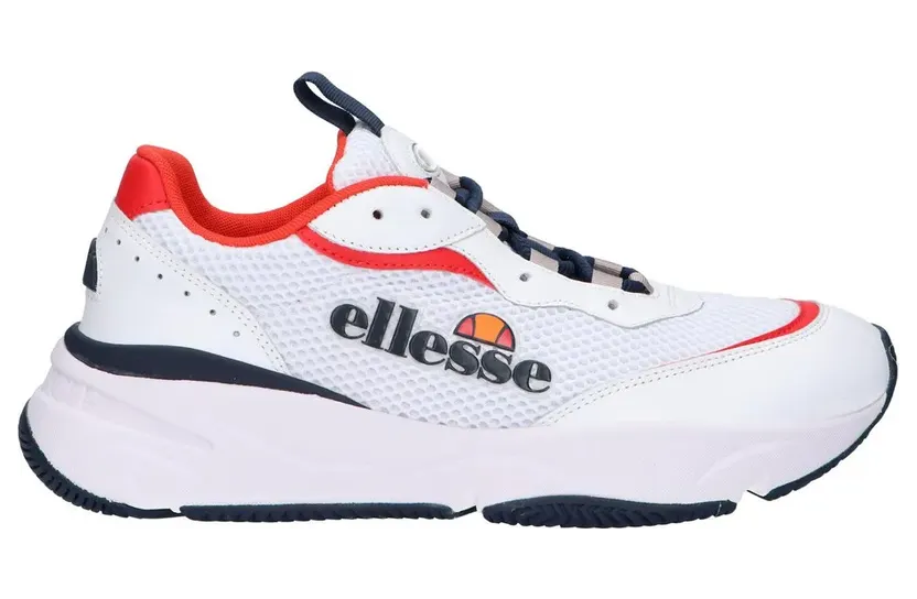 Ellesse sneaker White / Flame Scarlet / Navy (610245)