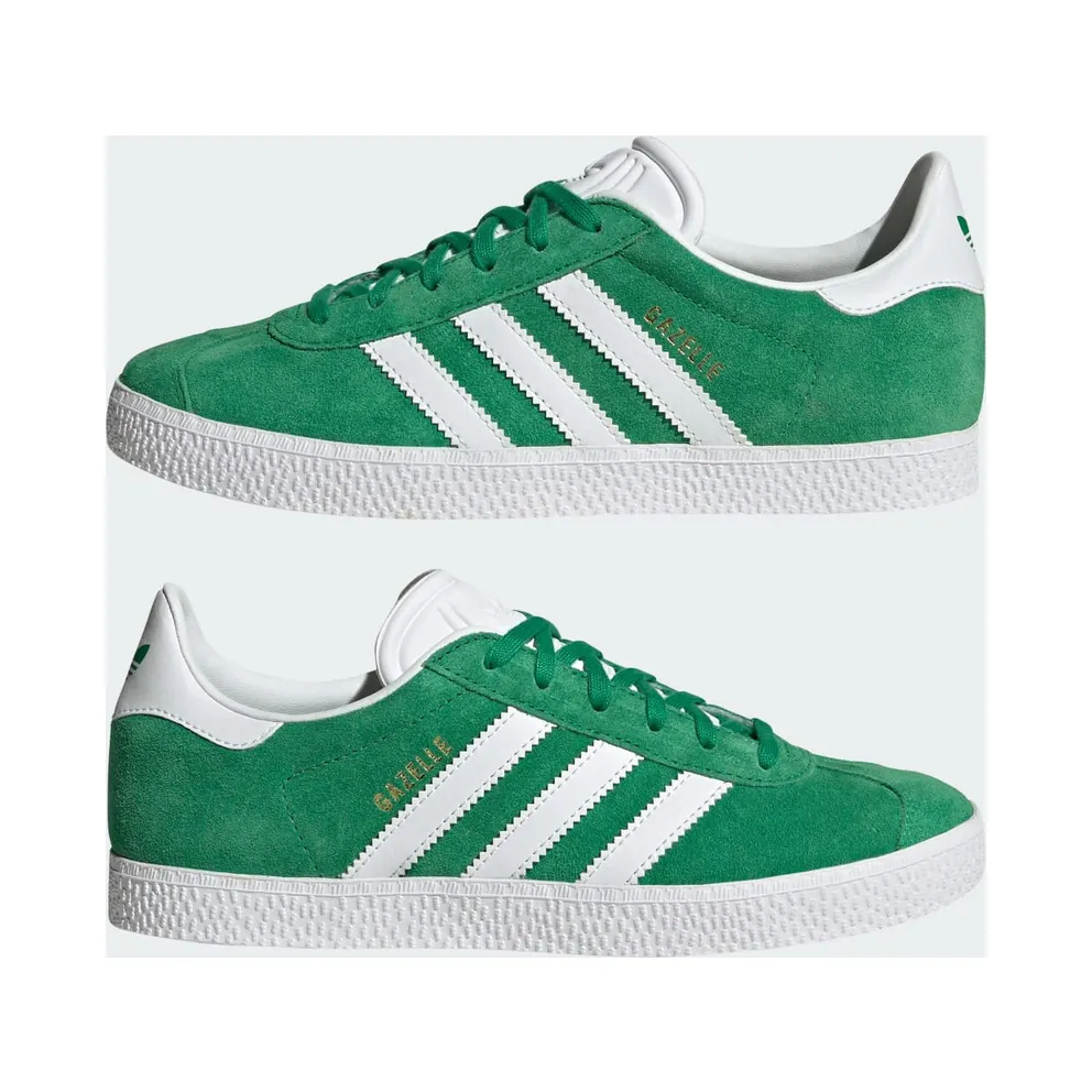 adidas Gazelle Green / Cloud White / Gold Metallic (IE5612)