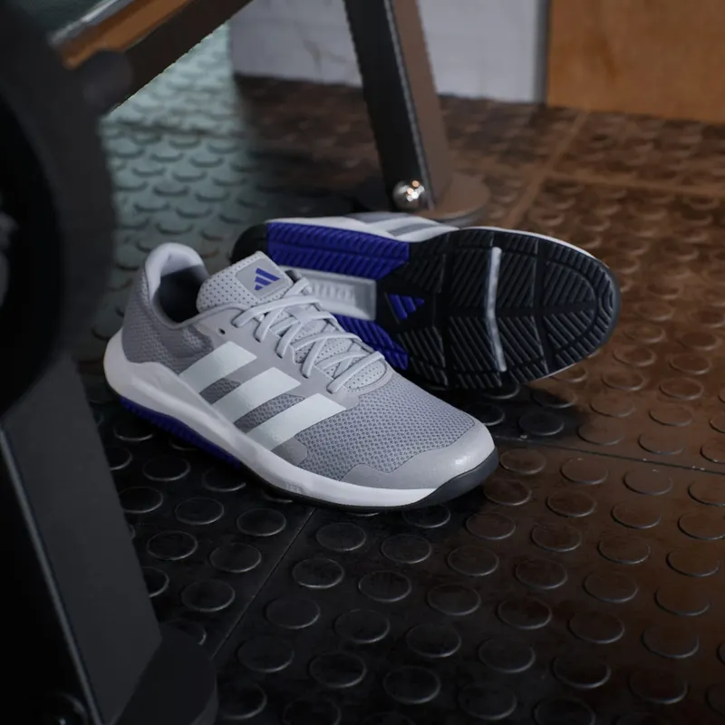 Adidas Dropset Base Training Shoes Halo Silver / Cloud White / Pure Purple (KJ9169)