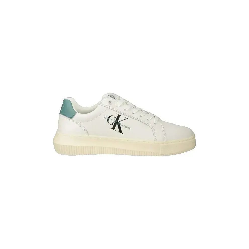 Lage Calvin Klein Jeans Chunky Cupsole Mono (YM0YM00681-TURCHESE)