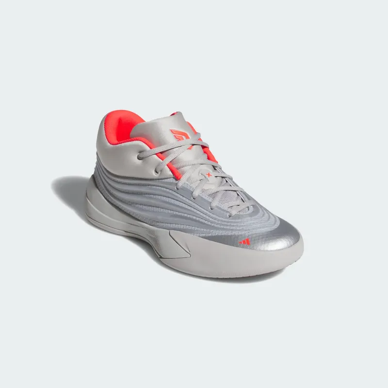 Adidas Dame X Silver Metallic / Grey Two / Lucid Red (KJ4398)