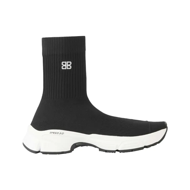 Balenciaga Speed 3.0 Black White (W) (654466W2DN11090)