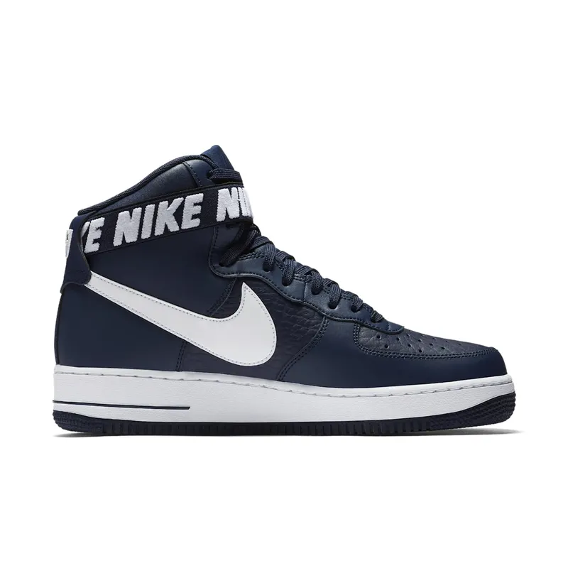 Nike Air Force 1 High NBA Midnight Navy College Navy/White (315121-414)