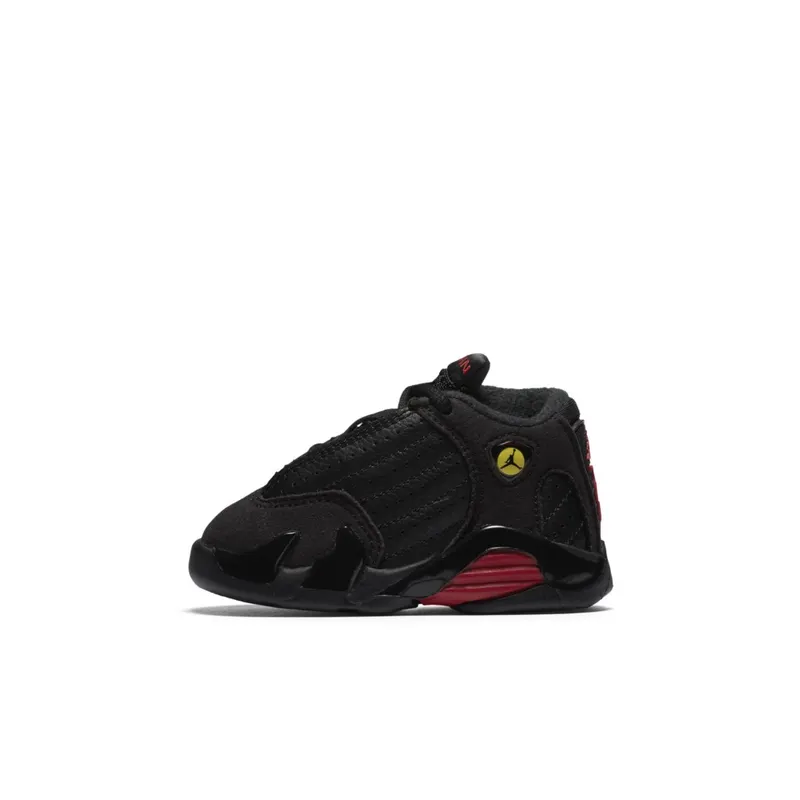 Jordan 14 Retro Last Shot 2018 (TD) Black/Varsity Red-Metallic Silver (312093-003)