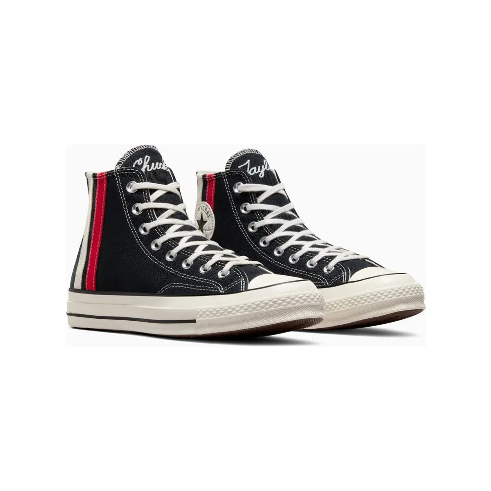 Converse Chuck 70 Archival Stripes Black/Red/Vintage White (A07441C)