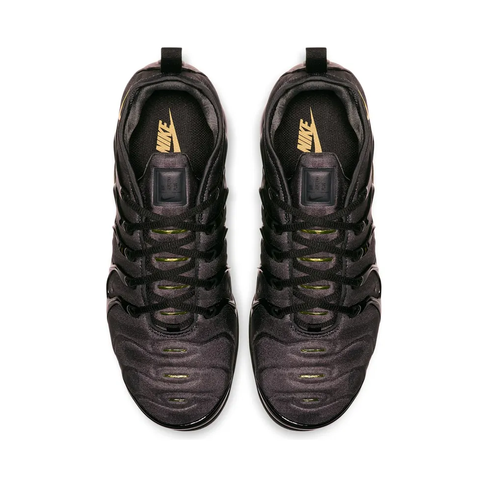 Nike Air VaporMax Plus Black Anthracite Metallic Gold Black/Anthracite-Club Gold-Metallic Gold (CQ4612-001)