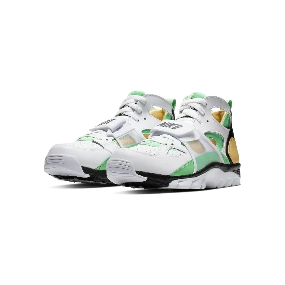 Nike Air Trainer Huarache White Topaz Gold Electro Green White/Topaz Gold-Black-Electro Green (679083-108)