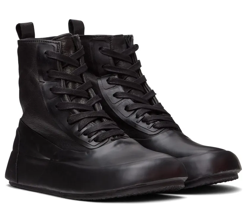 AMBUSH White Leather Mix Sneakers (BMIE002S22MAT0011000) (4)