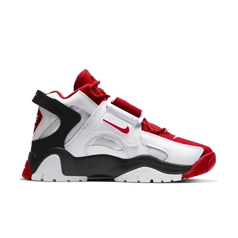 Nike Air Barrage Mid White Black Red (AT7847-102)