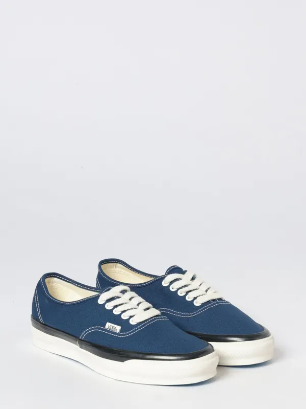 Vans LX Authentic 44 Low-Top in Durable Cotton Canvas Fabric Royal Blue (VN000EFZCJE1)