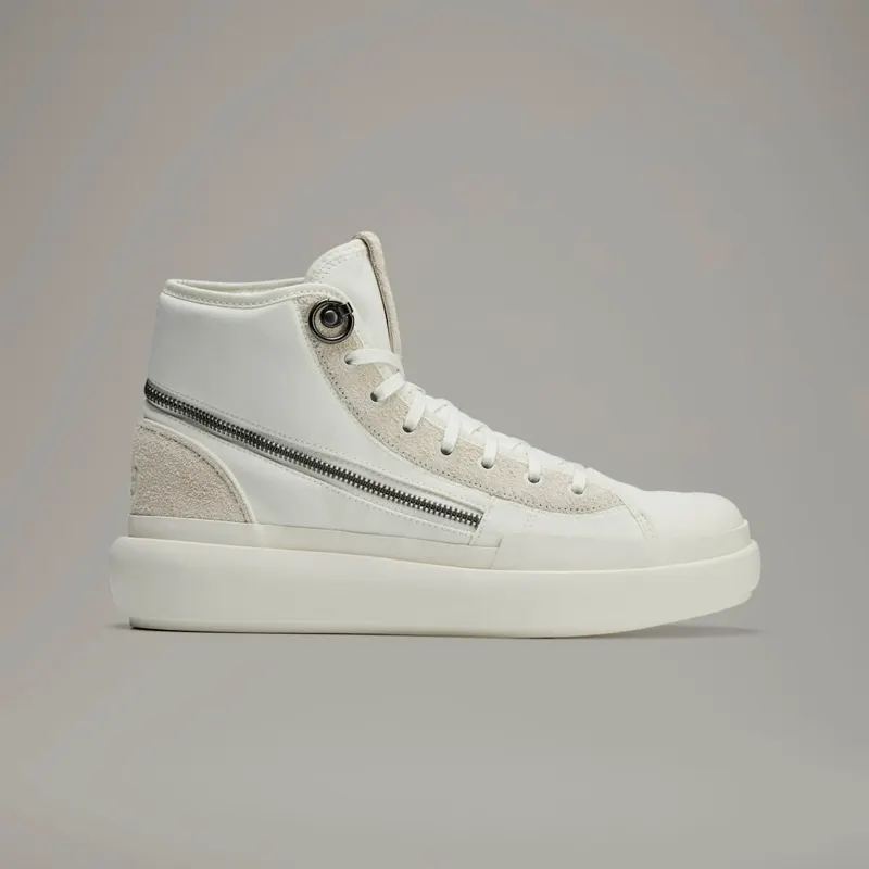 adidas Y-3 Ajatu Court High Off White / Off White / Off White (ID4209)
