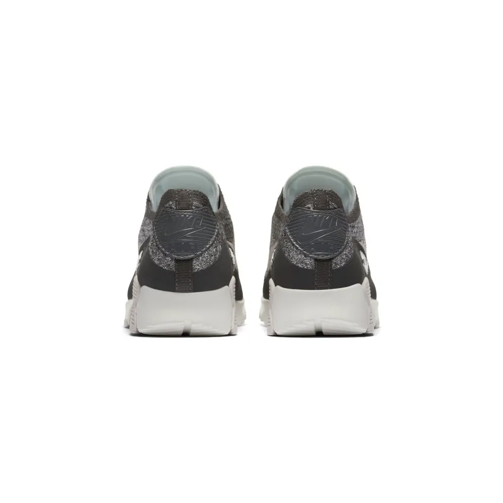 Nike Air Max 90 Ultra 2.0 Flyknit Midnight Fog/Silt Red-Sail (W) (881109-003)