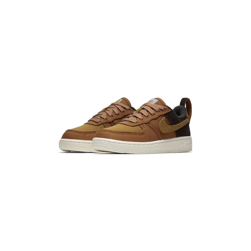 Nike Air Force 1 Low Carhartt WIP Ale Brown (PS) Ale Brown/Ale Brown-Sail (BQ3762-200)