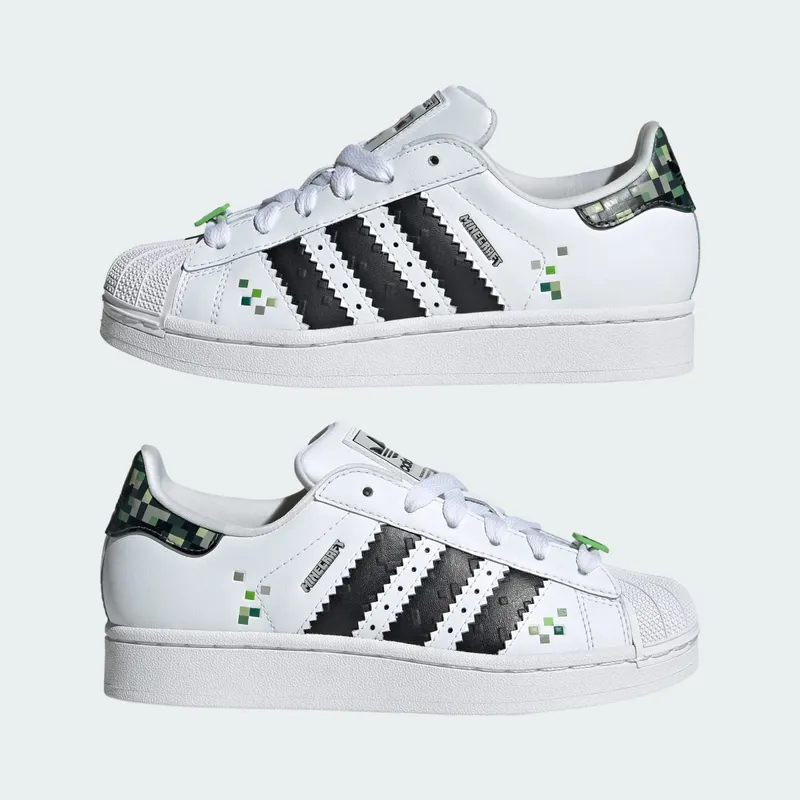Adidas Superstar GS “Minecraft – Creeper” (JQ8749)