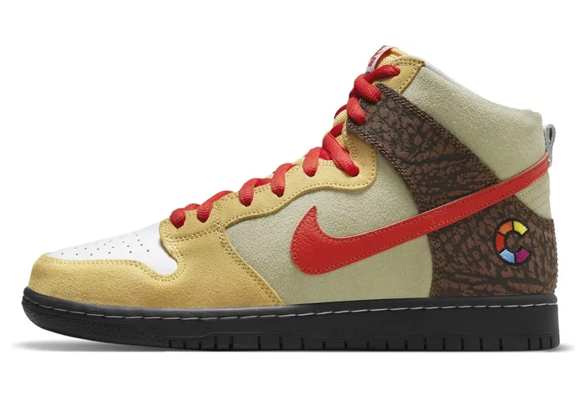 Nike SB Dunk High “Color Skates – Kebab and Destroy” (CZ2205-700)