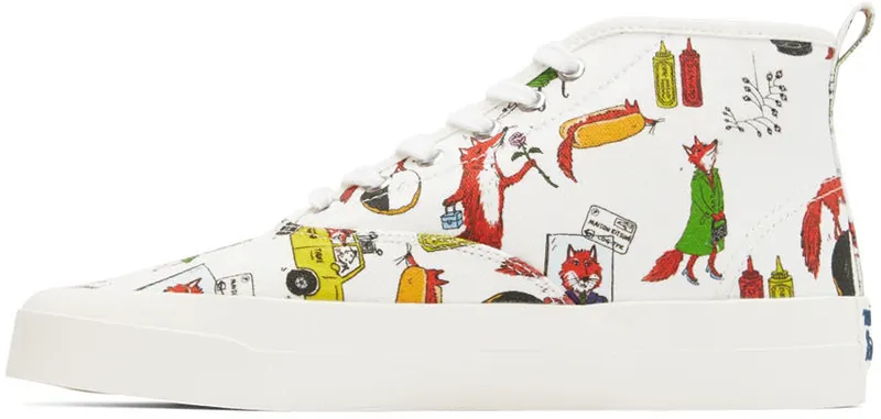 Maison Kitsuné White Olympia Le-Tan (IU04741WE4001)