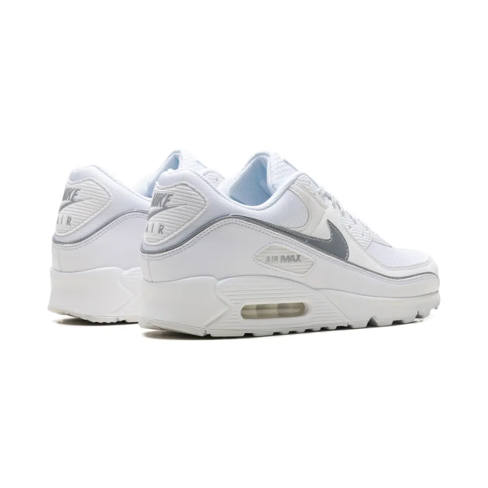Nike Air Max 90 Premium “White Metallic Silver Reflective” (HV4517-100)