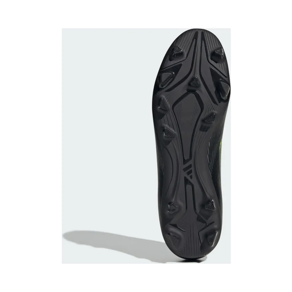 adidas F50 Club FG/MG Core Black Iron Metallic Lucid Lemon (JI0047)