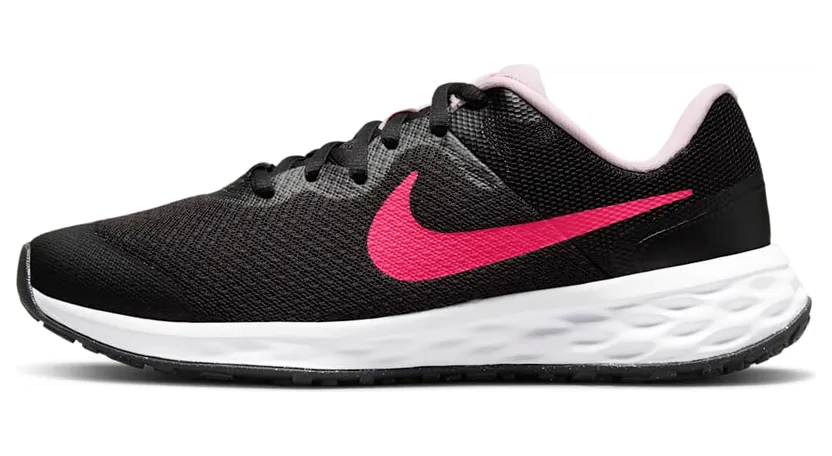 Nike Revolution 6 voor kids (straat) Zwart (DD1096-007)