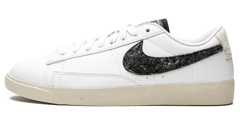 Nike Blazer Low SE Recycled Wool Pack – White Black (DA4934-100)