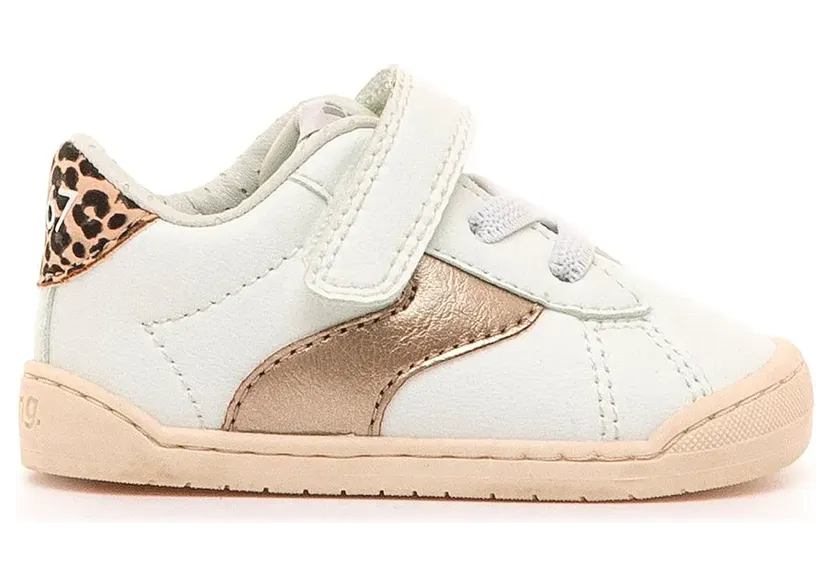 Mtng sneaker White / Leopard / Gold (49304-C59341)