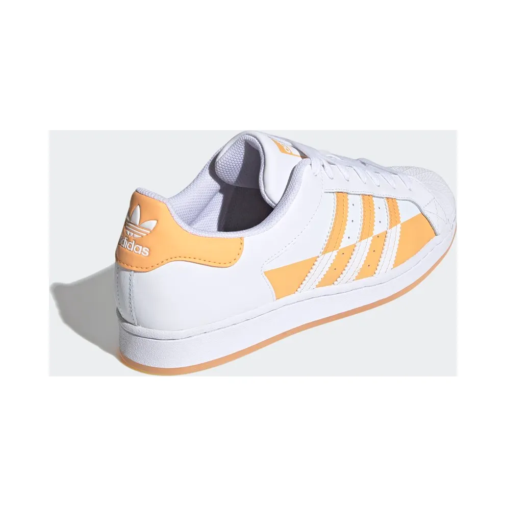 adidas Superstar Cloud White / Core Black / Hazy Orange (FY7702)