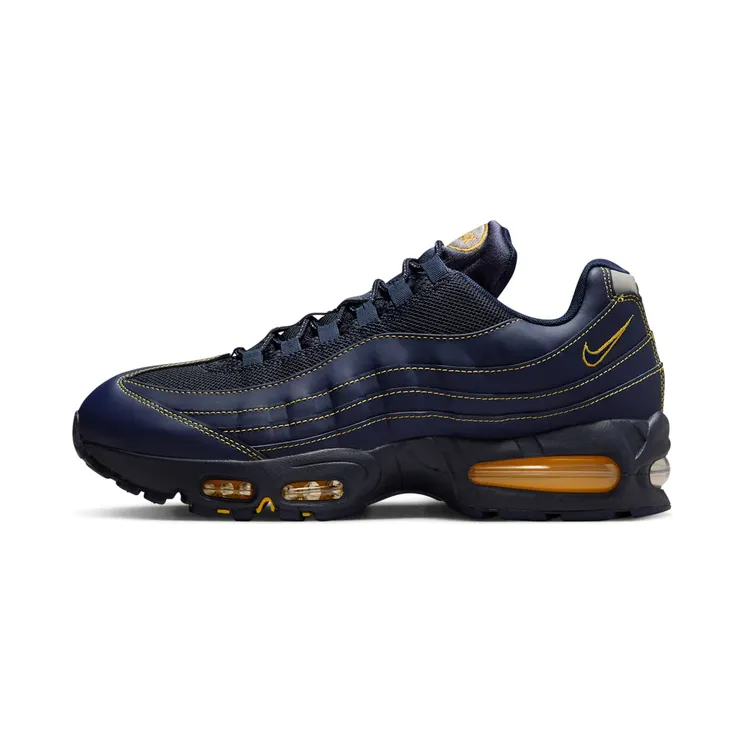 Nike Air Max 95 Michigan “Obsidian / Varsity Maize / Wolf Grey” (IB7936-400)
