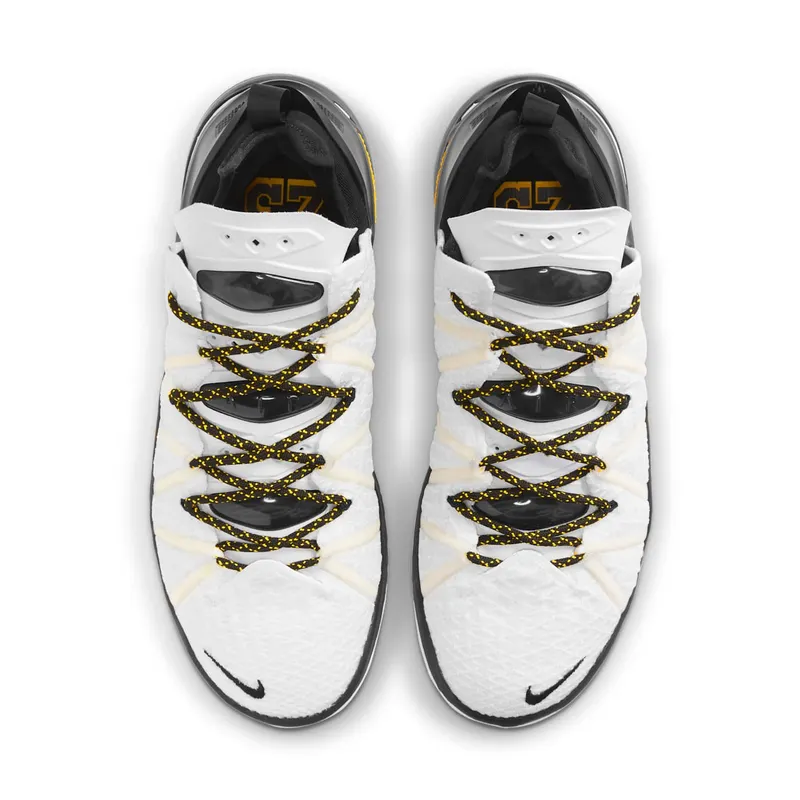LeBron 18’White/Black/Gold’Basketbalschoen White (CQ9283-100)