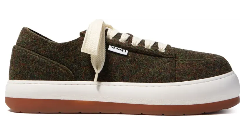 Sunnei Dreamy sneakers – Groen (MSHOXSNK015PLY010305)