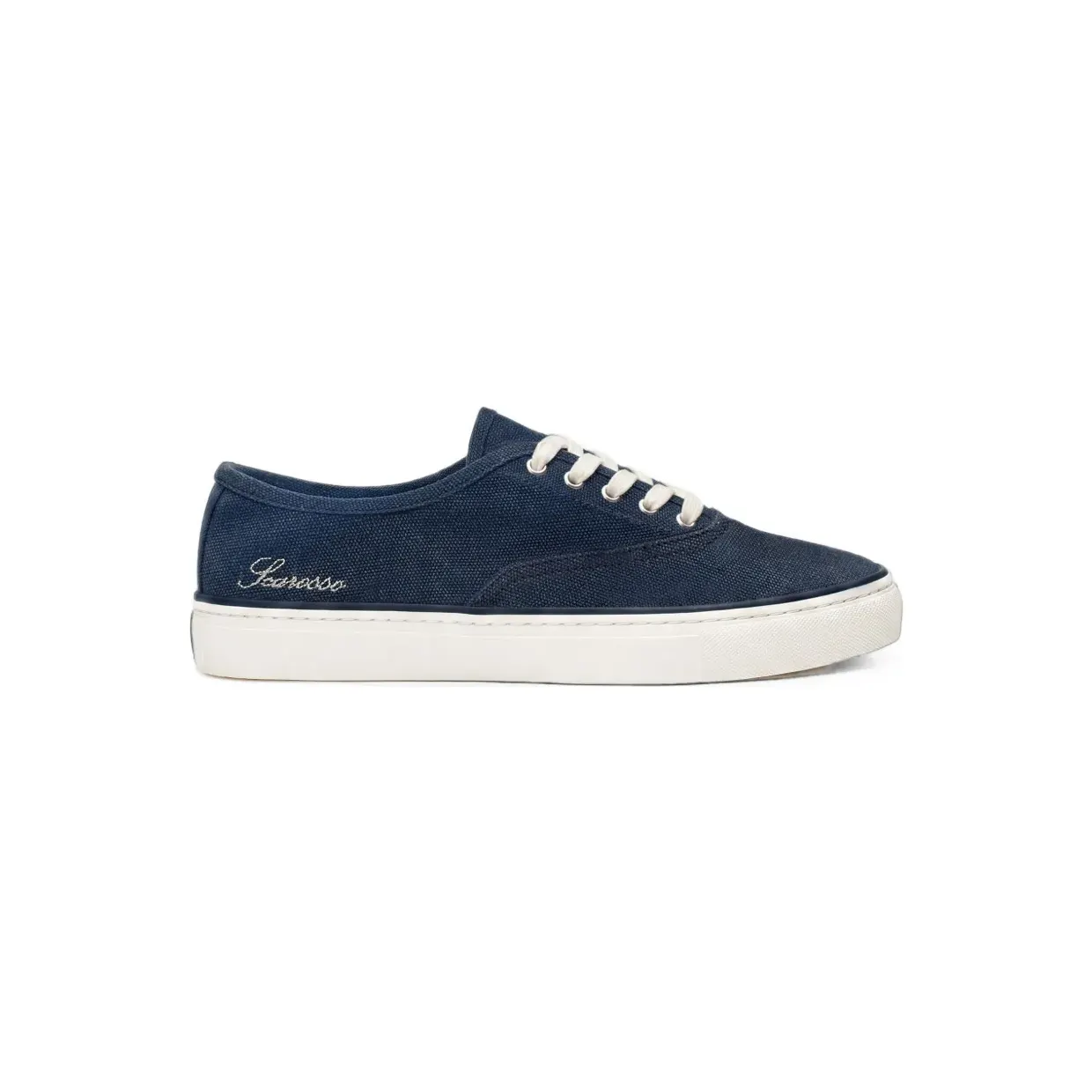 Scarosso Sirio cotton drill “Blue” (SIRIOSNEABLUKNIT)