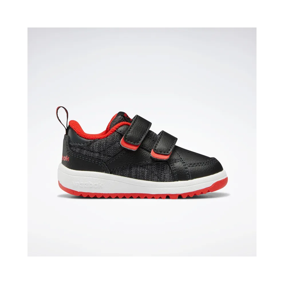Reebok Clasp Low Night Black / Night Black / Vector Red (GY2623)