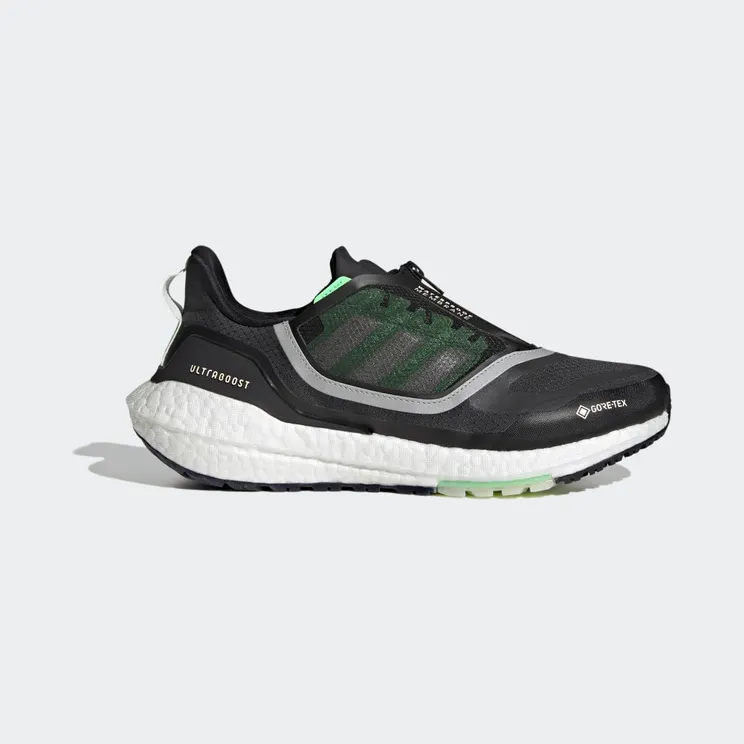 adidas Ultraboost 22 GORE-TEX Carbon / Cloud White / Beam Green (GX9127)