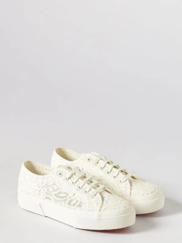 SUPERGA 2740 Platform in Lace Ivory (S2161XWA0Q)