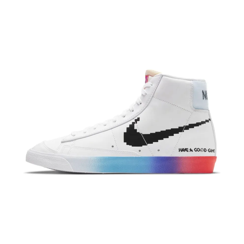 Nike Blazer Mid 77 Have A Good Game White/White-Bright Crimson-Black (DC3280-101)