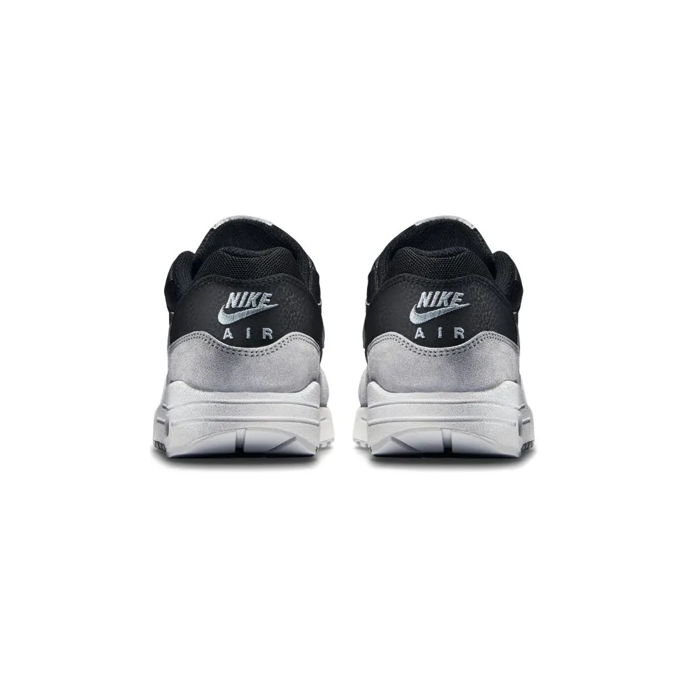Nike Air Max1 Essential Black Dove Grey-Pure Platinum (W) Black/Dove Grey-Pure Platinum (599820-012)