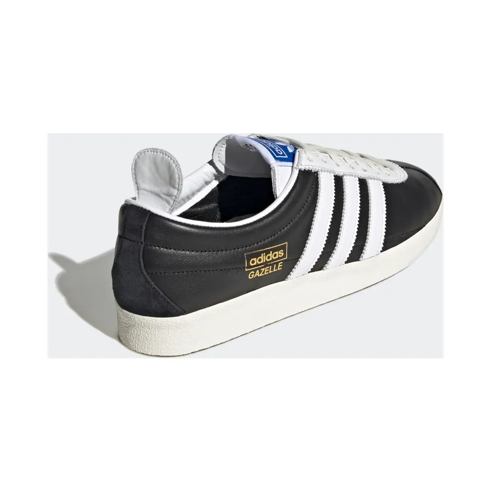 adidas Gazelle Vintage Core Black / Cloud White / Gold Metallic (FU9658)