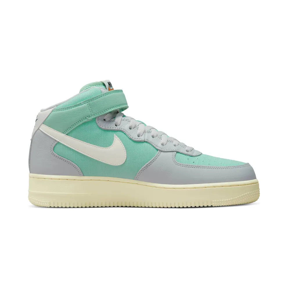 Nike Air Force 1 Mid ’07 LX “Grey Fog Enamel Green” (DQ8766-002)