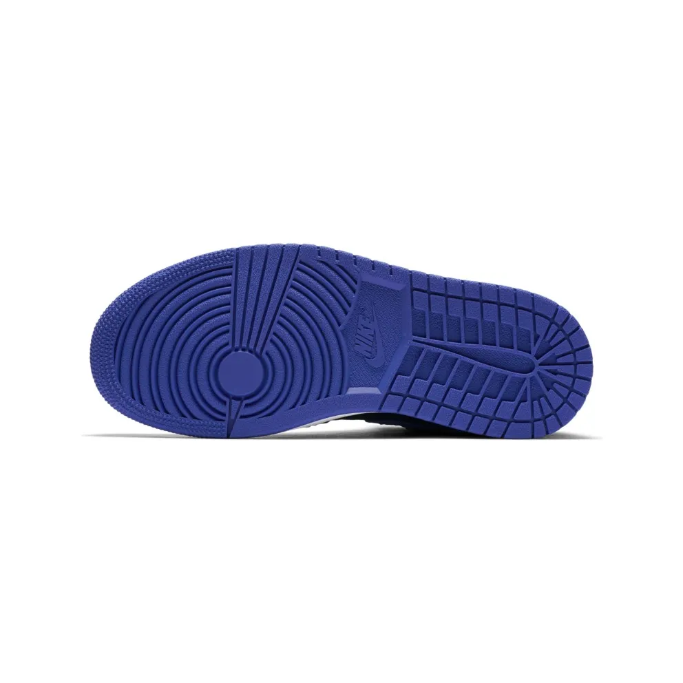 Jordan 1 Retro High Flyknit Royal (GS) Black/Game Royal-White (919702-006)