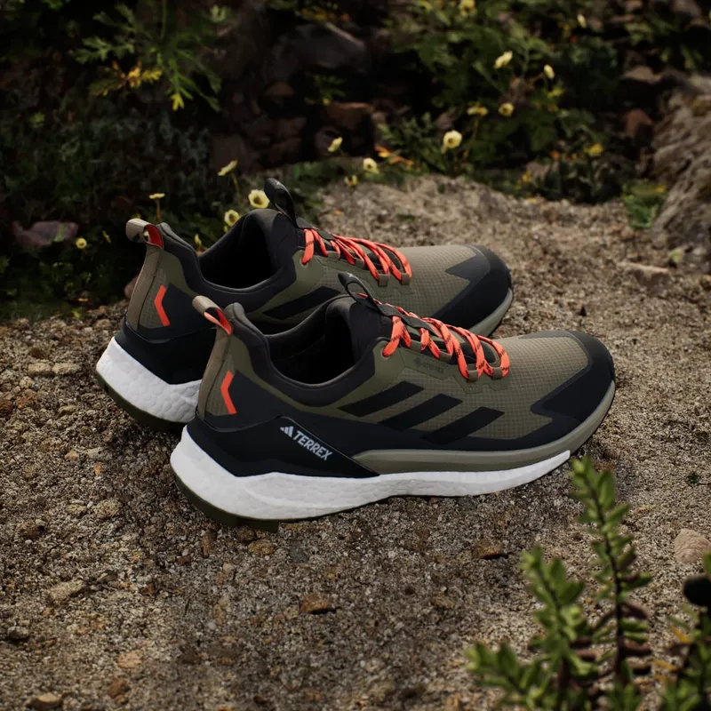 Adidas Terrex Free Hiker 2.0 Low GORE-TEX Hiking Olive Strata / Core Black / Carbon (IH3537)