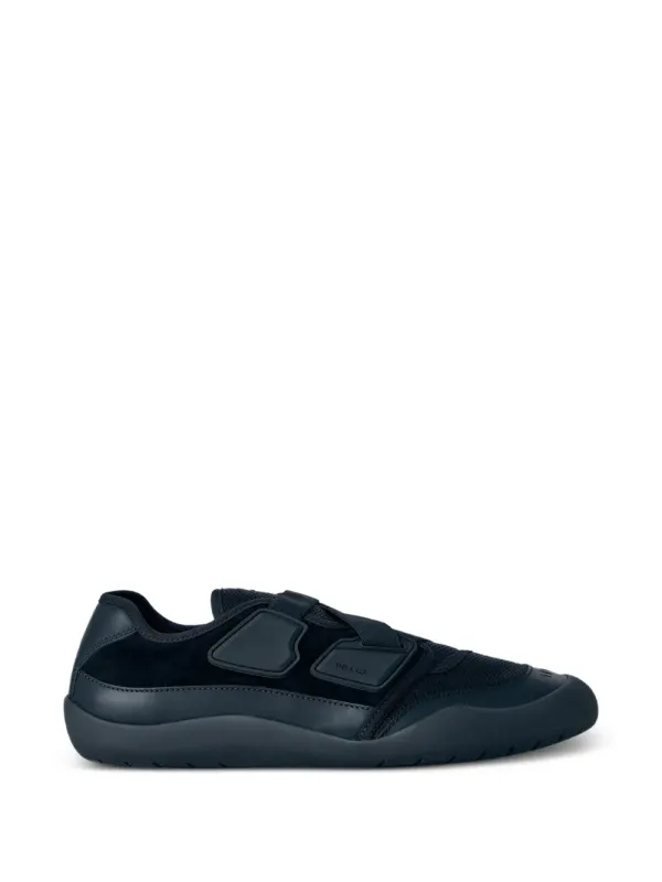 Speedrock Black Leather and Mesh Sneakers 2EE487G0003H0K/T_PRADA-F0002_604-11