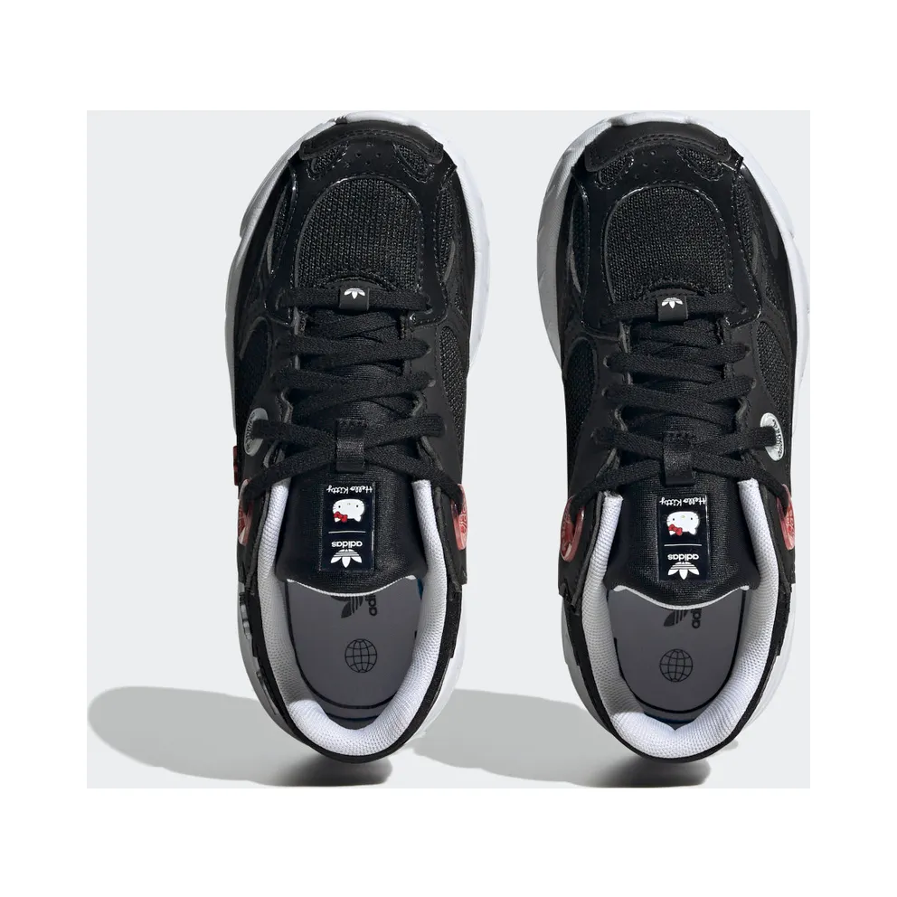 Adidas Astir Core Black / Cloud White / Vivid Red (HQ1558)