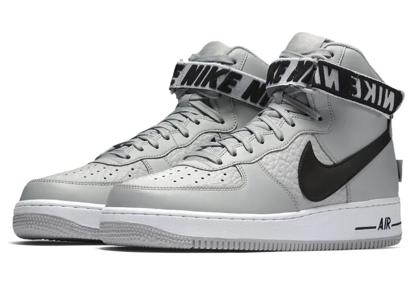 Nike Air Force 1 High NBA Flat Silver