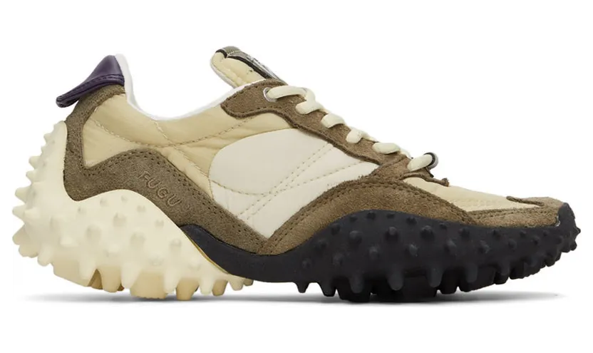 Eytys Off-White & Brown Fugu Sneakers (FUCC)