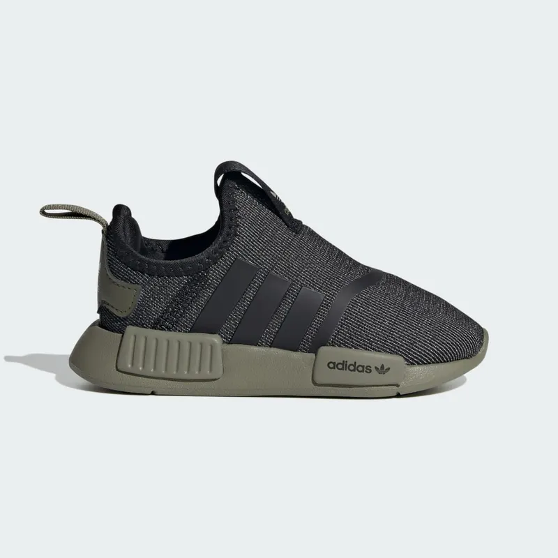 adidas NMD 360 Kids Core Black / Core Black / Focus Olive (ID2132)