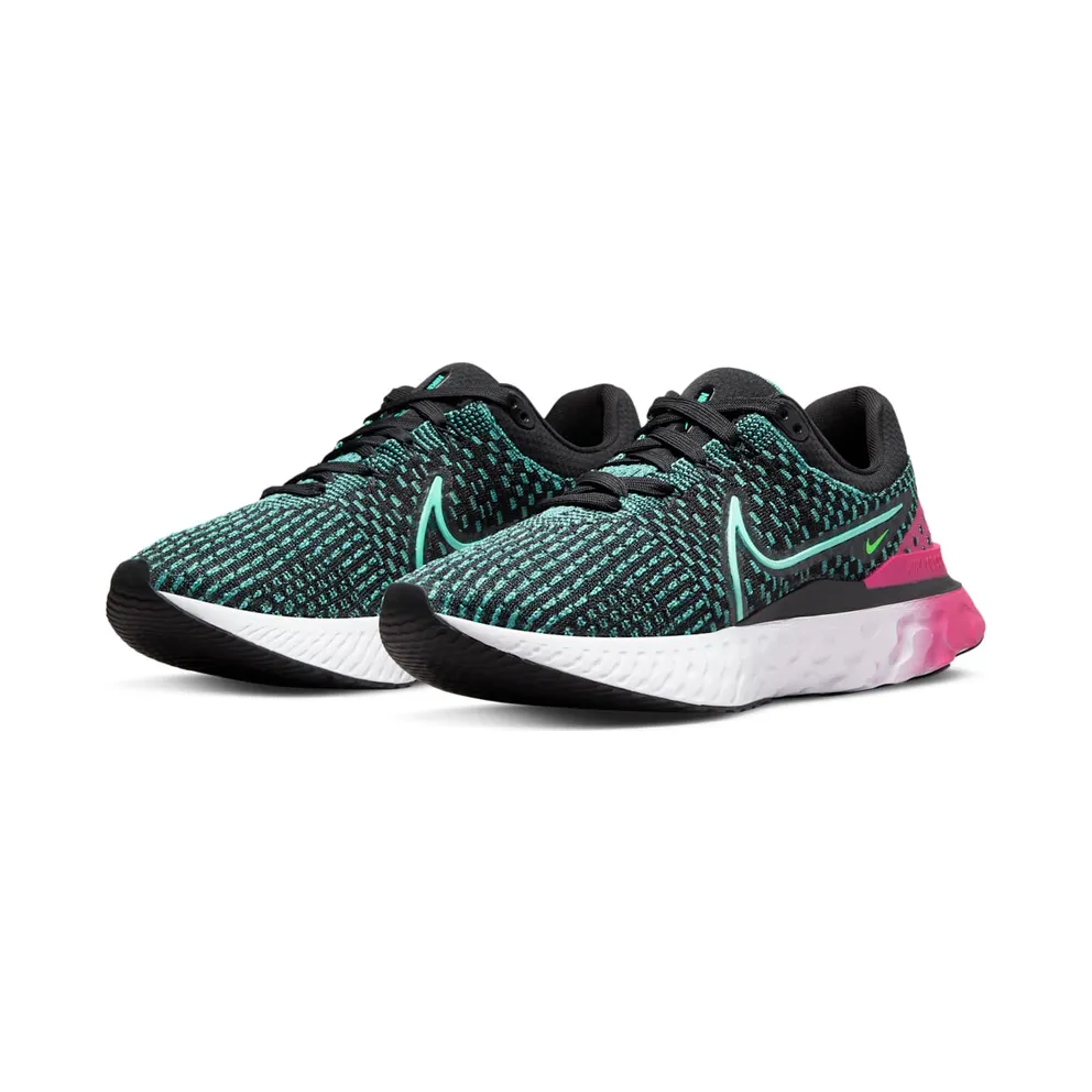 Nike React Infinity Run Flyknit 3 Road Running Black (DD3024-003)