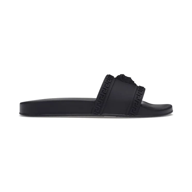 Versace Palazzo Slides Black (DSU5883-DGO9G_D41)