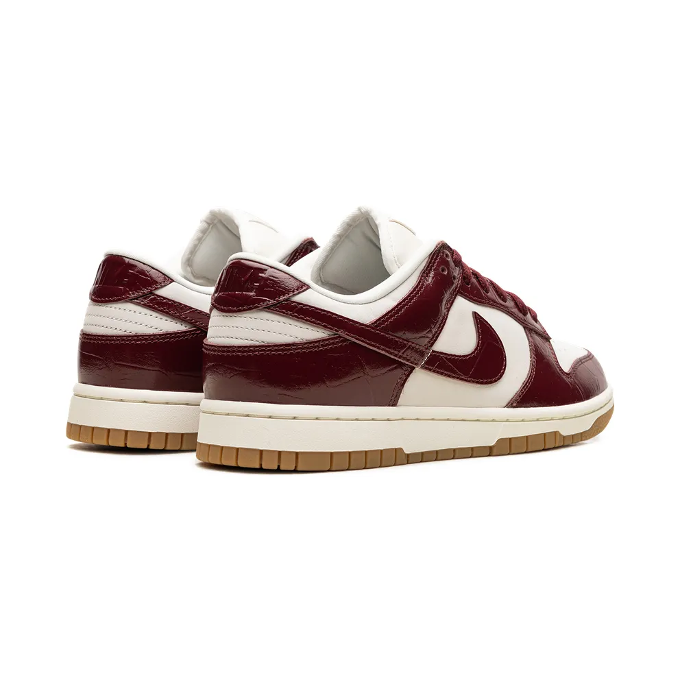 Nike Dunk Low LX “Team Red Croc” (FJ2260-004)