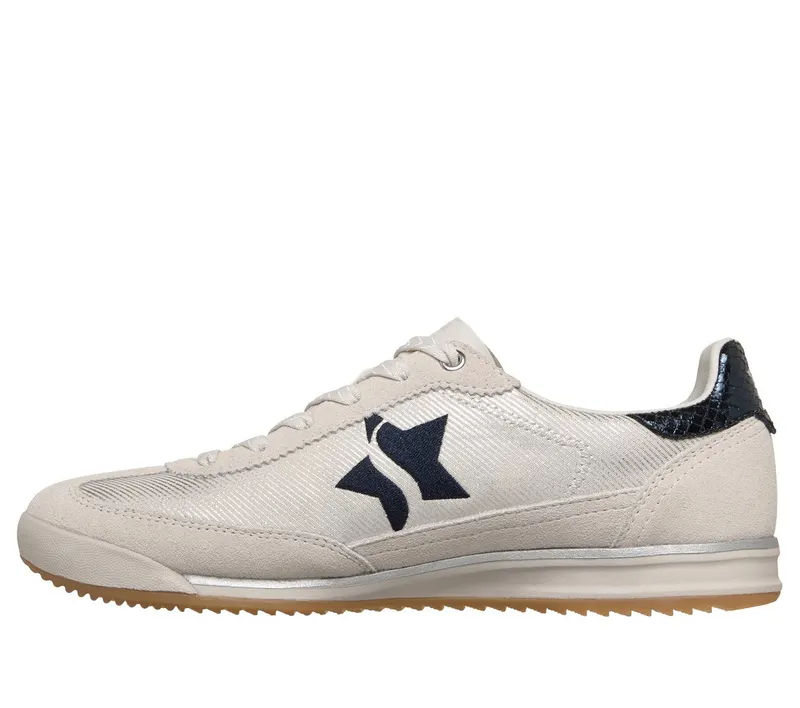 Skechers SKX 92 – Perfectly Shimmered Sneaker Off-White/Marine